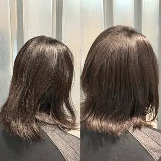 ミディアム MAISON des M.SLASH所属・韓国風レイヤー/ 艶カラー竹内貫のヘアスタイル