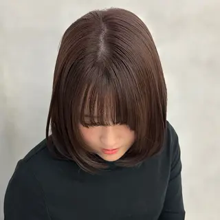 ミディアム カラー ブリーチなし/レイヤ ー特化🌈Tommyのヘアスタイル