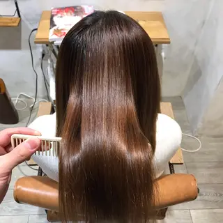 カラー パーマ keshiki大名所属・Keshiki大名 安部 真輝のヘアスタイル