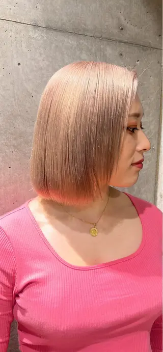 ショート カラー Bruder所属・岡本 蓮央のヘアスタイル