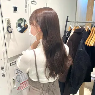 ミディアム カラー THE ESCALA 町田所属・町田縮毛矯正/ 髪質改善/美髪特化のヘアスタイル