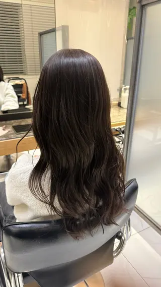 ロング 艶ブリーチ/カット kurumi🌼のヘアスタイル