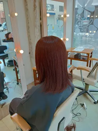 セミロング DiMPlE  【ディンプル】 越谷/越谷駅前所属・DiMPlEみやじま はつみのヘアスタイル