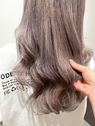 セミロング カラー ヘアアレンジ 新宿color🐝 AYAKA🌈💖のヘアスタイル