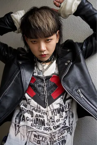 カラー パーマ メンズ 森本裕/オーナー/ スパイラルパーマのヘアスタイル