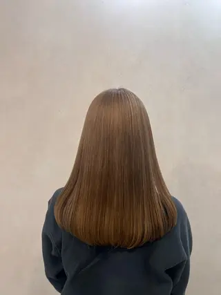 ロング カラー 佐藤 雅のヘアスタイル