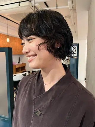 パーマ 暖色/パーマ 🌼クニトウメイのヘアスタイル