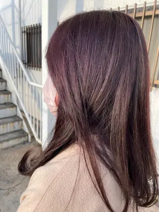 カラー bloomPremium所属・岡山美容院bloom HONOKAのヘアスタイル