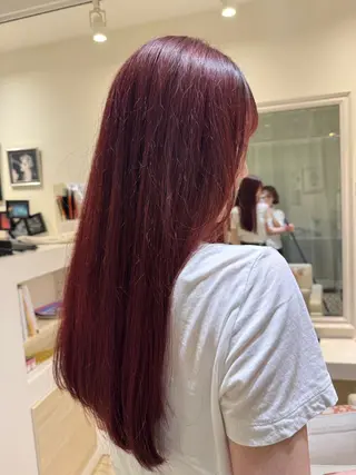 ロング カラー hair salon Oeuf所属・たなか あいりのヘアスタイル