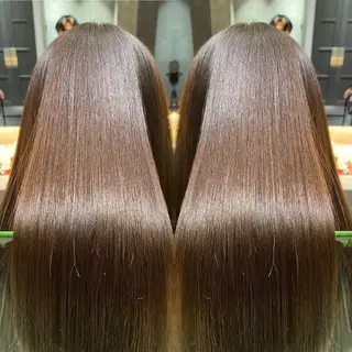 ロング ツバサ 髪質改善のヘアスタイル