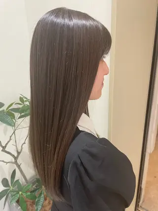 ロング Asumi 髪質改善のヘアスタイル