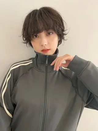 ショート 期間限定 カット　りょうのヘアスタイル