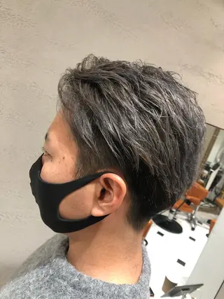 ショート メンズ MichioNozawaHairSalonGinza所属・watanabe kazukiのヘアスタイル