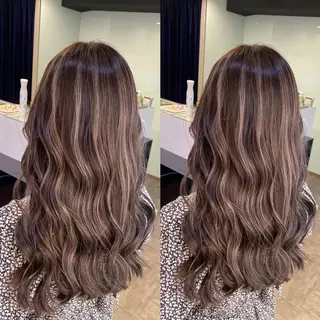 ミディアム カラー 【カラー指名No 1✨】原田響のヘアスタイル