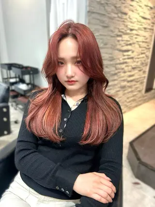 ロング カラー I’ve所属・💘大人可愛く💘 Natsuki❥❥❥のヘアスタイル