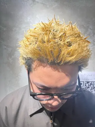 ショート パーマ STUGS barber shop所属・🔥メンズ特化🔥 平田　能基のヘアスタイル
