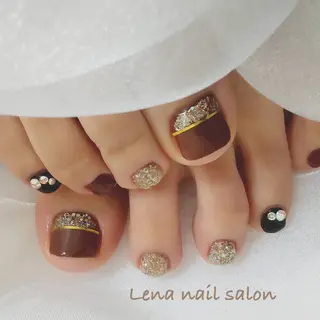 ネイル 自爪育成ネイルケア Lena nailのネイルデザイン