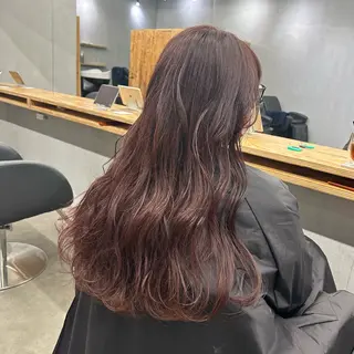 ロング カラー N/デザインカラー 🌿ナギのヘアスタイル