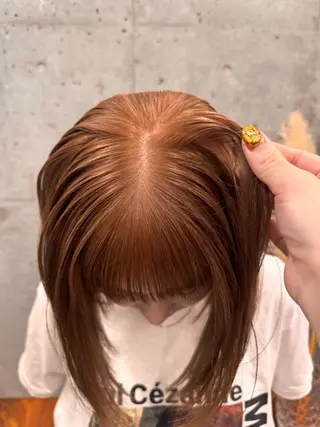 カラー 🩰ボブ/暖色カラー 田實 紗和 🥑🫧のヘアスタイル