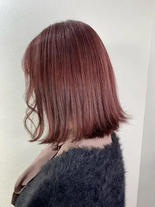 ミディアム カラー 遠藤沙也加 /レイヤーカットのヘアスタイル