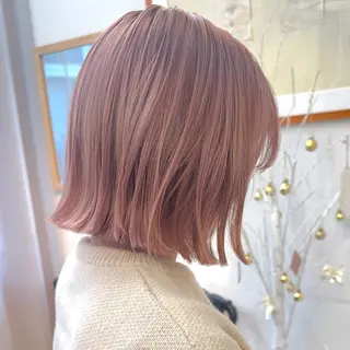 カラー ハイトーン／暖色 👩🏼HONOKAのヘアスタイル