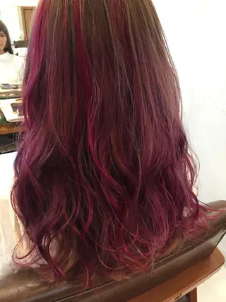 ロング カラー scene.所属・TOPstylist ✂️フセケイタ✂️のヘアスタイル