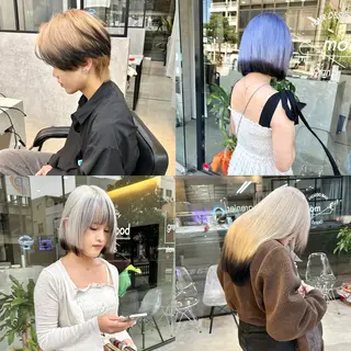 カラー mood tatemachiのヘアスタイル