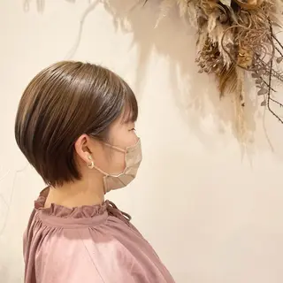 ショート 三木　英音 bisouhairのヘアスタイル
