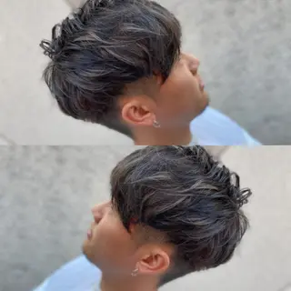 ショート UP-PU ART  HAIRのヘアスタイル