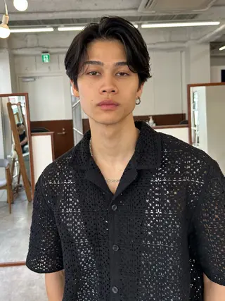 メンズ メンズ特化美容師 タナカリョウのヘアスタイル