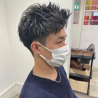 メンズ 細沼 葵のヘアスタイル