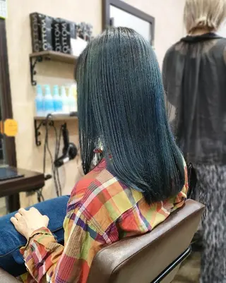 ロング カラー sepiage trois所属・酒井 亜希のヘアスタイル