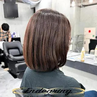 ミディアム Endearing 銀座/YOKOのヘアスタイル