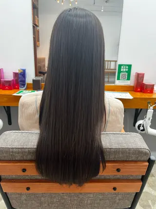 ロング カラー ROSSO Hair&SPA 香椎宮前店所属・SHIINA 香椎宮前店のヘアスタイル