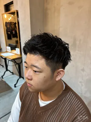 メンズ メンズ特化/ショート /ツイスパ/結希のヘアスタイル