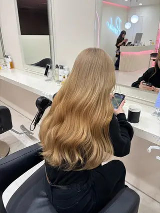 カラー 🤍愛されカラー🤍 ブリーチ🤍YUKIのヘアスタイル