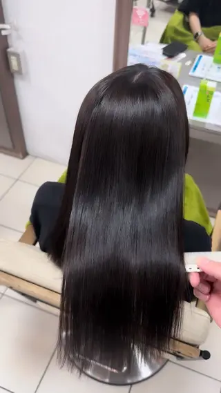 ミディアム 髪質改善/縮毛矯正 /Yushinのヘアスタイル