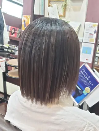 ミディアム 山田 一輝のヘアスタイル