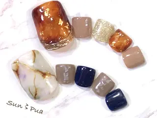 ネイル @.Freestyle 【フリースタイル】所属・根本 奈美のネイルデザイン