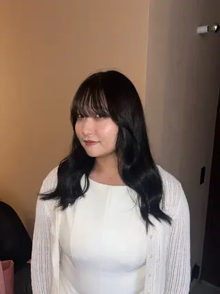 カラー YOKE 桃山台 SAKI♩ ܸのヘアスタイル
