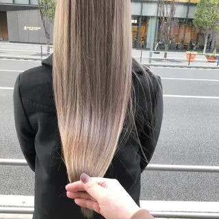 ロング カラー miri髪質改善 久留米/韓国のヘアスタイル