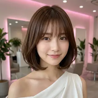 ロング 縮毛矯正特化 コグスリのヘアスタイル