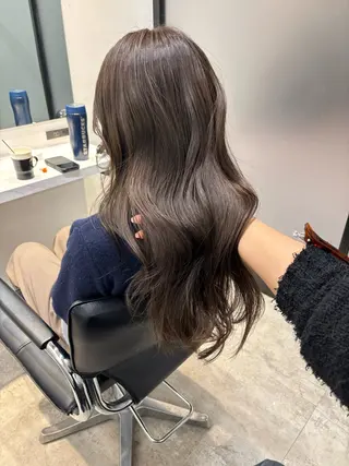 ロング カラー レイヤー/顔周り /AKARIのヘアスタイル