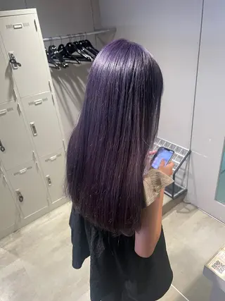 カラー 🍒レイヤーカット/ 暖色カラー🍒のヘアスタイル