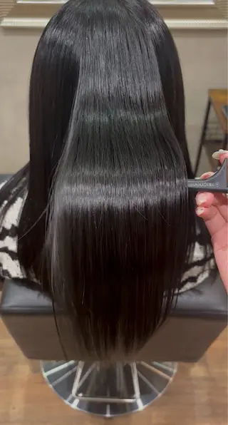 ロング カラー 竹原 沙希のヘアスタイル