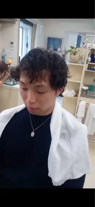 パーマ 竹内 秀美のヘアスタイル