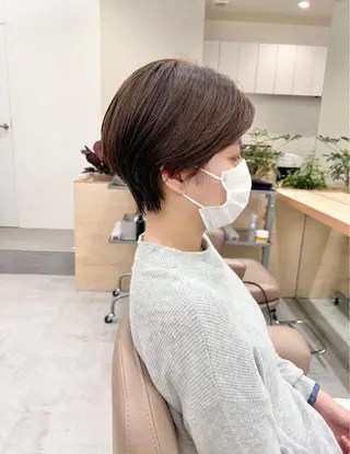 ショート 似合わせカット🫧 /パーマRINAのヘアスタイル