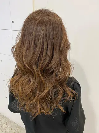 ロング 藤原 克宏のヘアスタイル
