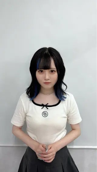 ミディアム カラー 個性的カラー ☆≡ねねのヘアスタイル