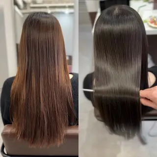 ロング 💎艶髪💎縮毛矯正 /髪質改善/ひかるのヘアスタイル